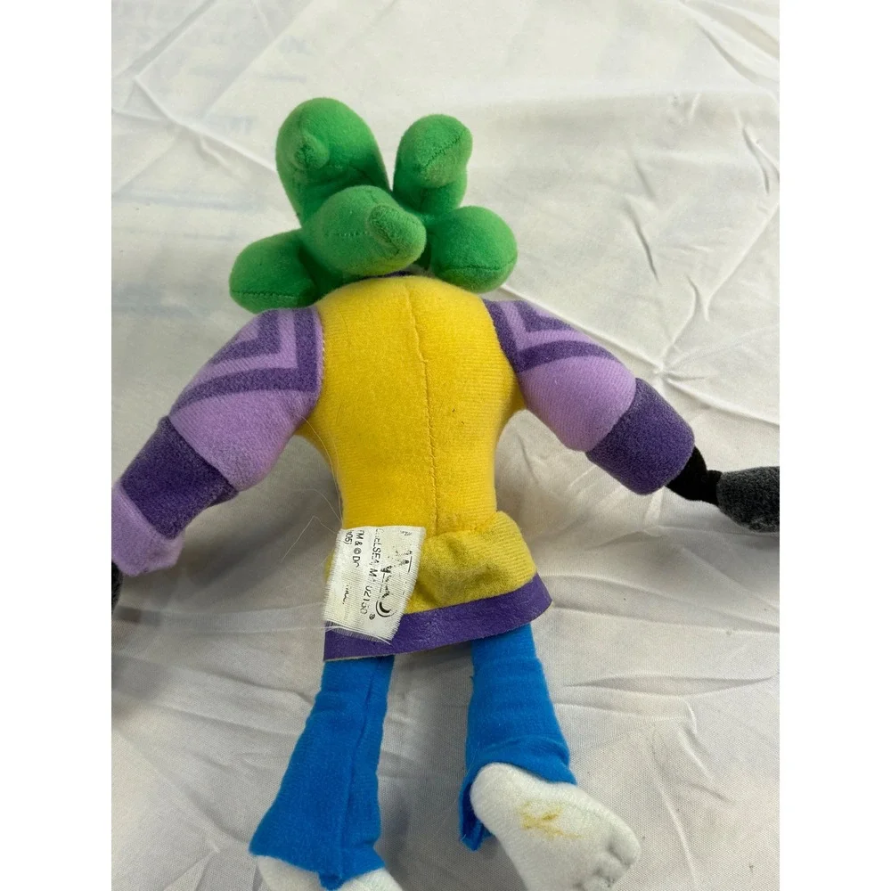 DC Comics The Batman 2005 Joker Plush Figure Green Hair Purple Yellow 10 inch